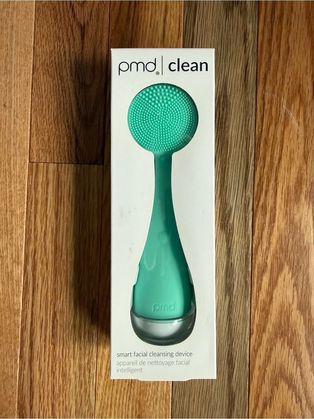 PMD Facial Device Box — White and Black Packaging
